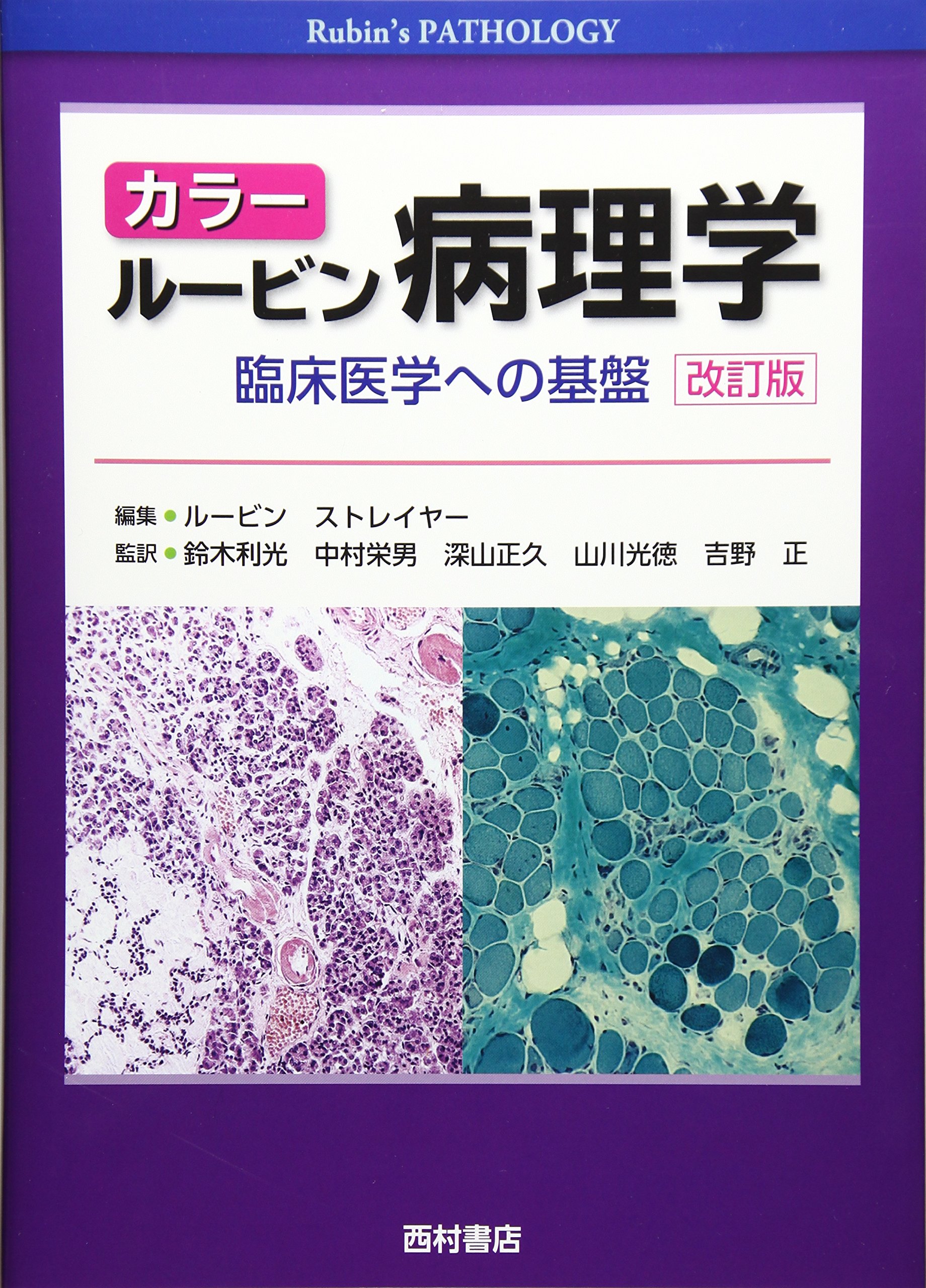 【中古】カラー ルービン病理学: 臨床医学への基盤