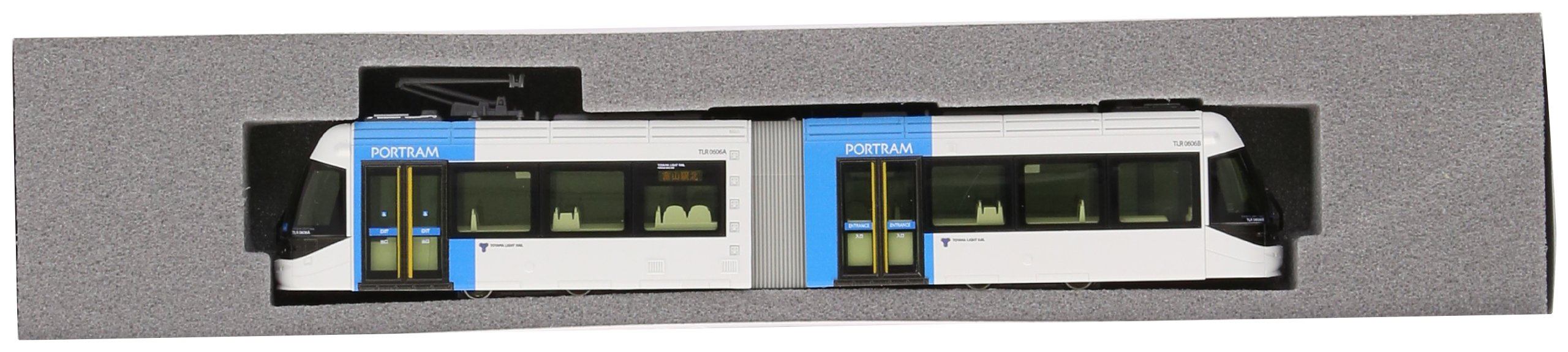 【中古】KATO Nゲージ 富山ライトレール TLR0606 青 1