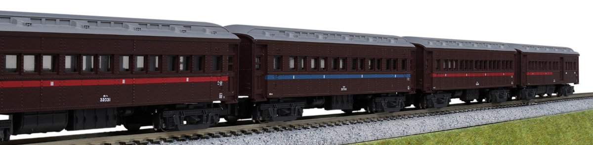 Plastic Model - 【中古】KATO Nゲージ オハ32000形 4両セット 特別企画品 10-1344 鉄道模型 客車