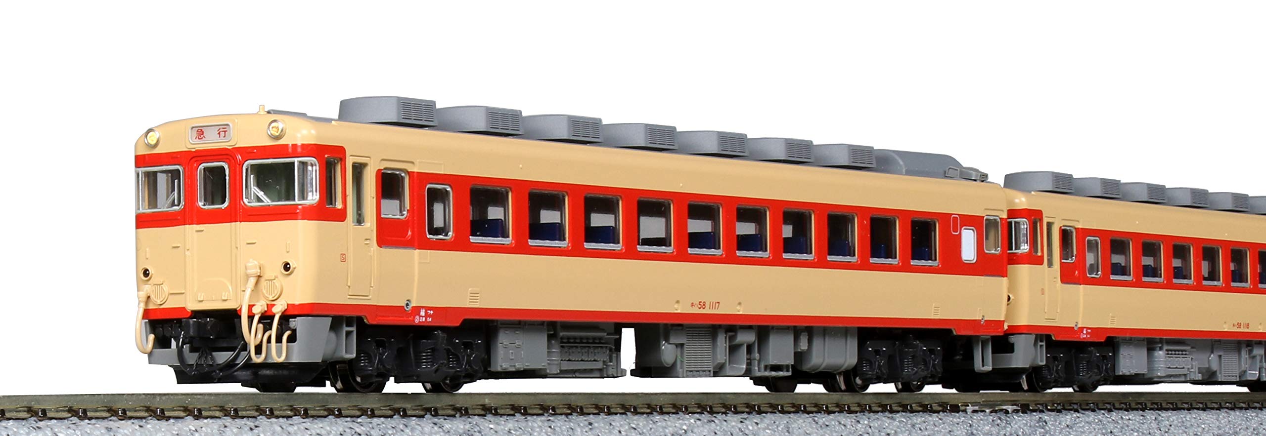 【新同】KATO 10-1600 キハ58系パノラミックウィンドウ4両セット② 楽天市場】10-1600 キハ58系(パノラミックウインドウ) 4両セットの通販