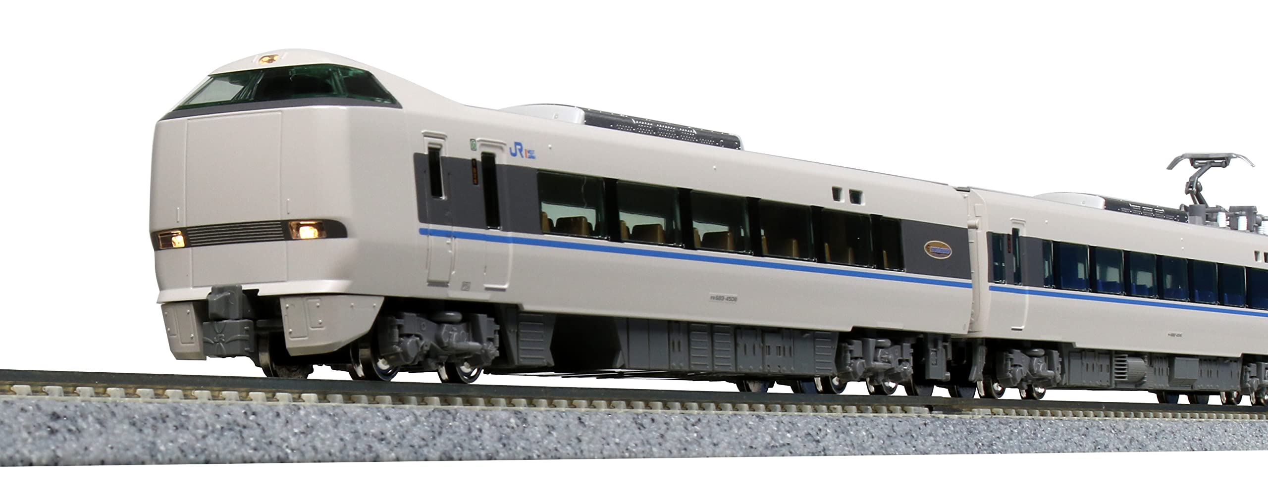【中古】KATO Nゲージ 683系4000番台 サンダーバード 旧塗装 9両セット 10-1747 鉄道模型 電車 白
