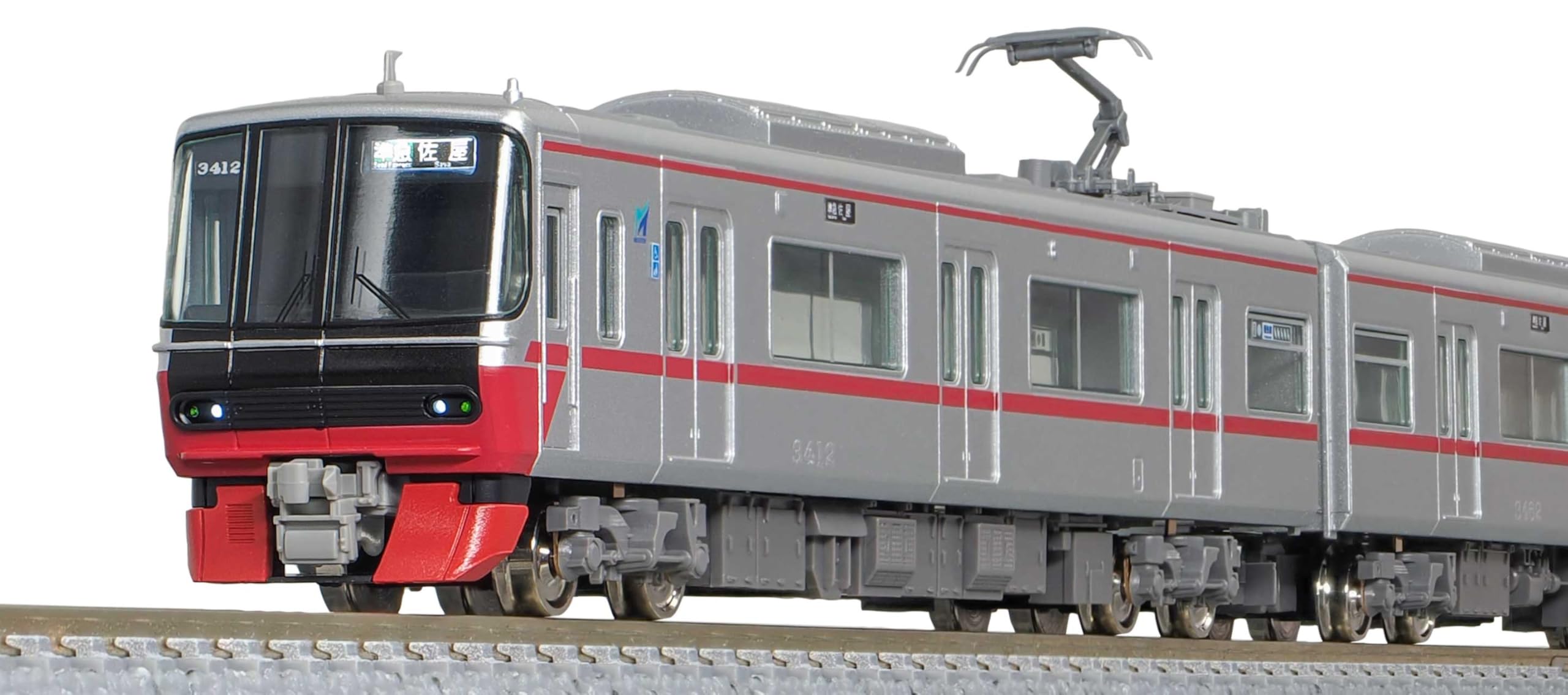 Plastic Model - 【中古】グリーンマックス Nゲージ 名鉄3300系 6次車以降・車番選択式 増結4両編成セット 動力無し 鉄道模型 電車 32030