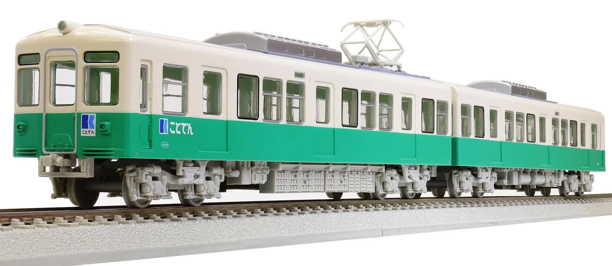 天賞堂 (Tenshodo) HOゲージ T-Evolution 高松琴平電鉄 1300形 2両セット (動力車なし) 鉄道模型 電車 65021