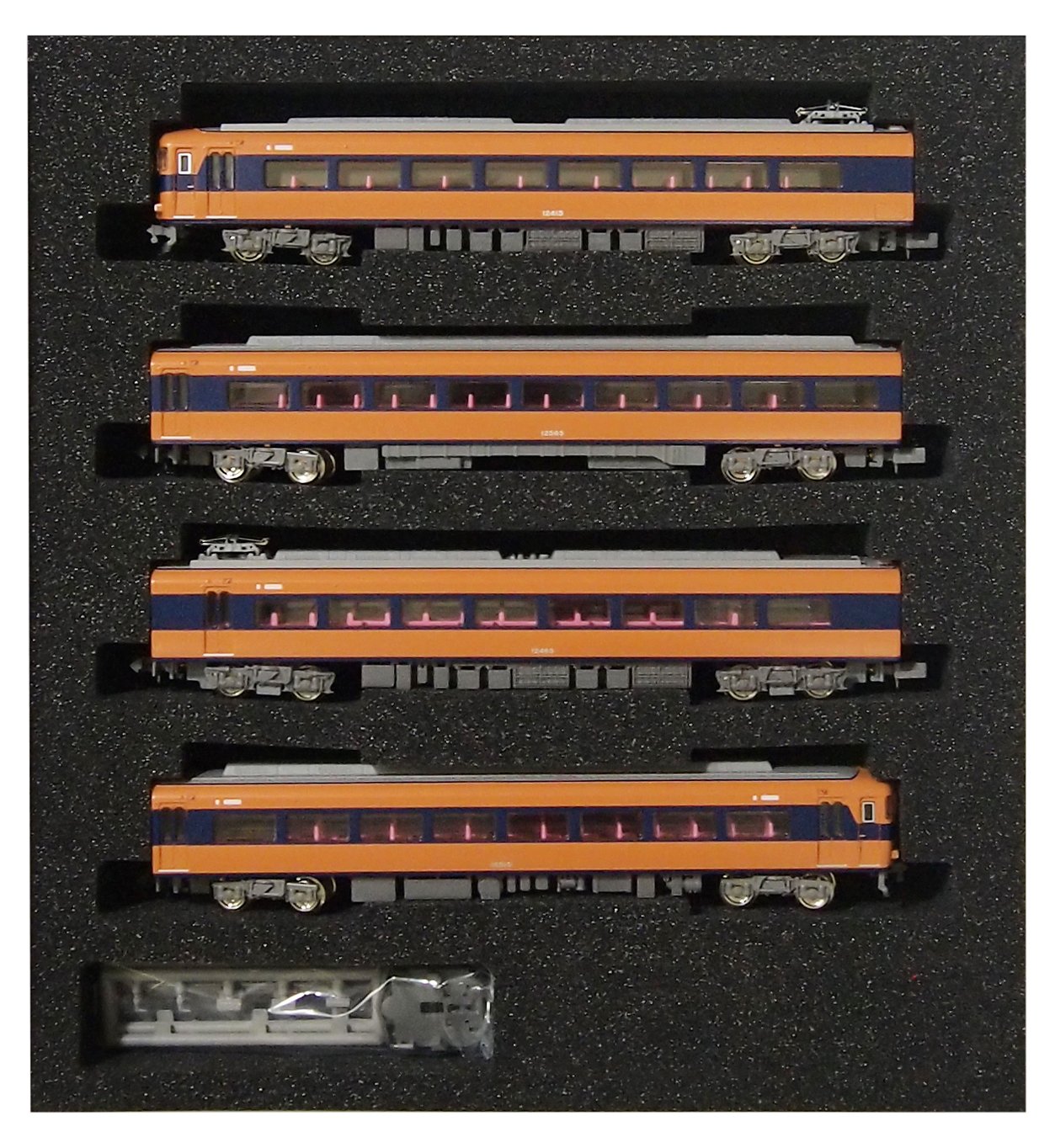 【中古】Nゲージ 50566 近鉄12410系 (現行塗装・喫煙ルーム無し・12415編成)4両編成セット (動力付き)
