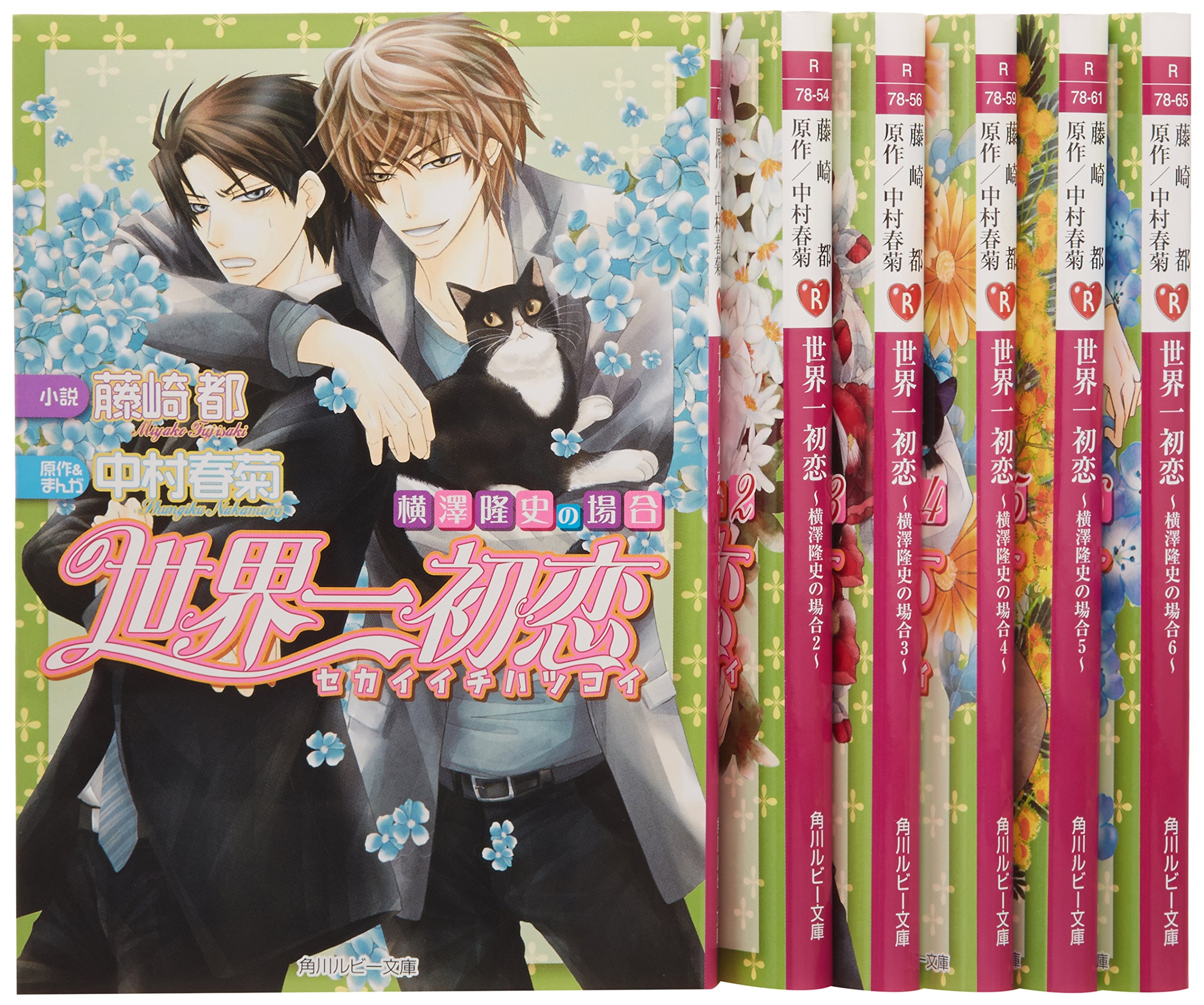 Sunday Gx C - 【中古】世界一初恋 ~横澤隆史の場合~ 文庫 1-6巻セット (角川ルビー文庫)