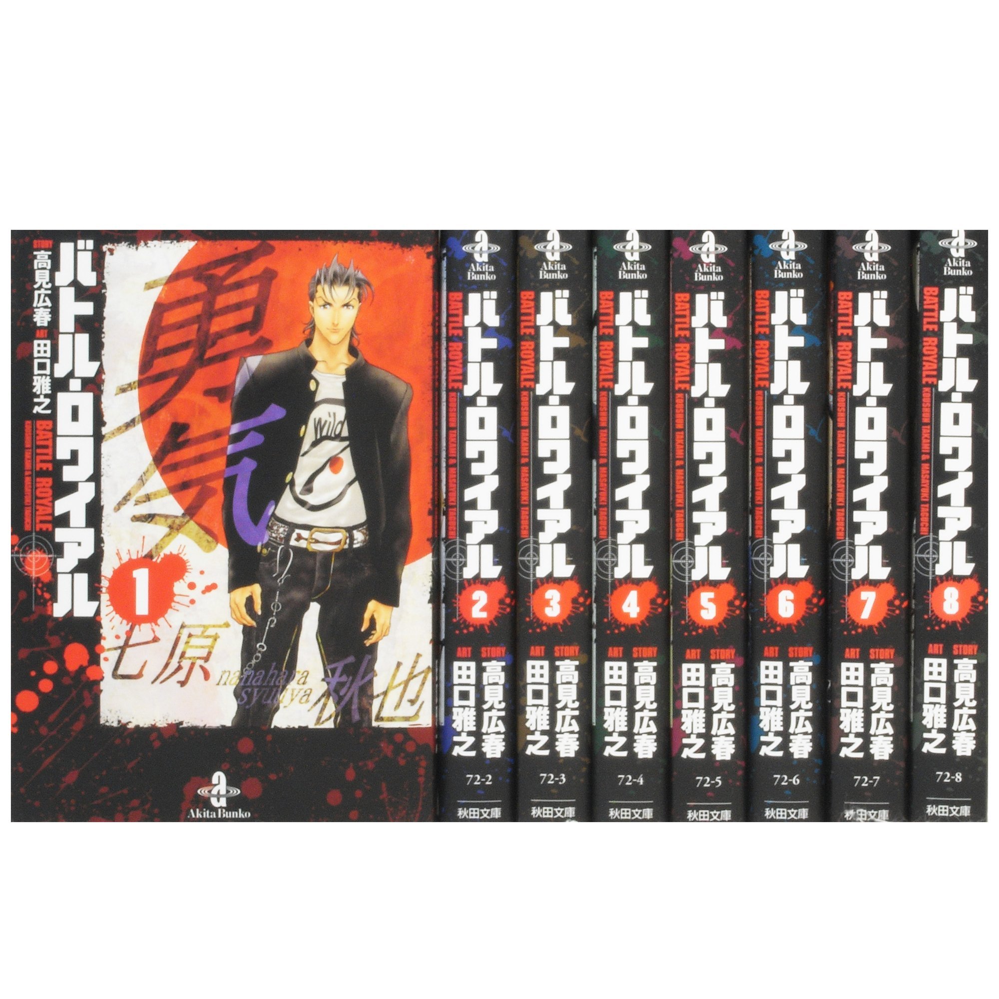 【中古】バトル・ロワイアル 文庫版 コミック 1-8巻セット (秋田文庫 )