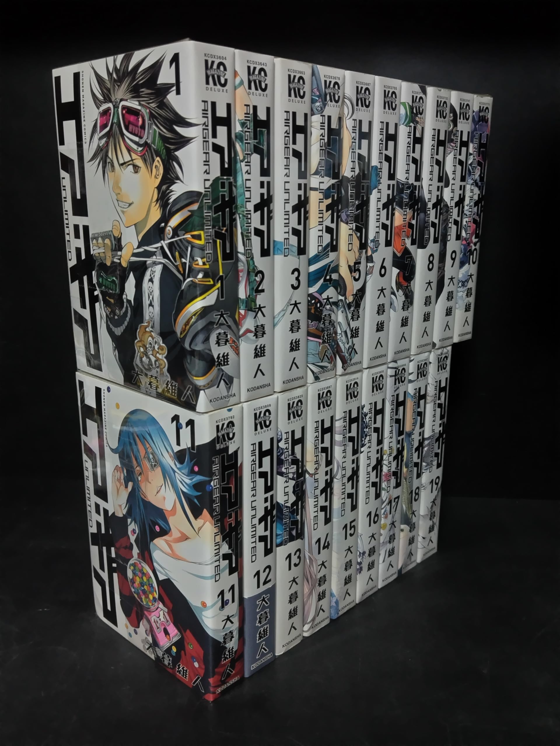 Fantasy C - 【中古】エア・ギア Unlimited コミック 1-19巻セット (KCデラックス 週刊少年マガジン)