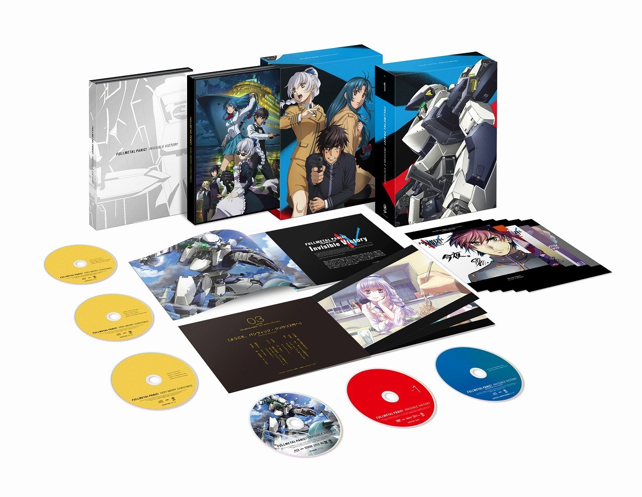 ご来店ありがとうございます。昭和・平成のCD、DVD、家電、音響機器など希少な商品も多数そろえています。レコード、楽器の取り扱いはございません。掲載していない商品もお探しいたします。映像商品にはタイトル最後に[DVD]、[Blu-ray]と表記しています。表記ないものはCDとなります。お気軽にメールにてお問い合わせください。フルメタル・パニック! Invisible Victory(IV) BOX1 [Blu-ray]【メーカー名】KADOKAWA / 角川書店【メーカー型番】【ブランド名】KADOKAWA【商品説明】フルメタル・パニック! Invisible Victory(IV) BOX1 [Blu-ray]・中古品（ユーズド品）について商品画像はイメージです。中古という特性上、使用に影響ない程度の使用感・経年劣化（傷、汚れなど）がある場合がございます。商品のコンディション、付属品の有無については入荷の度異なります。また、中古品の特性上、ギフトには適しておりません。商品名に『初回』、『限定』、『〇〇付き』等の記載がございましても、特典・付属品・保証等は原則付属しておりません。付属品や消耗品に保証はございません。当店では初期不良に限り、商品到着から7日間は返品を受付けております。注文後の購入者様都合によるキャンセル・返品はお受けしていません。他モールでも併売している商品の為、完売の際は在庫確保できない場合がございます。ご注文からお届けまで1、ご注文⇒ご注文は24時間受け付けております。2、注文確認⇒ご注文後、当店から注文確認メールを送信します。3、在庫確認⇒新品、新古品：3-5日程度でお届け。※中古品は受注後に、再検品、メンテナンス等により、お届けまで3日-10日営業日程度とお考え下さい。米海外倉庫から取り寄せの商品については発送の場合は3週間程度かかる場合がございます。　※離島、北海道、九州、沖縄は遅れる場合がございます。予めご了承下さい。※配送業者、発送方法は選択できません。お電話でのお問合せは少人数で運営の為受け付けておりませんので、メールにてお問合せお願い致します。お客様都合によるご注文後のキャンセル・返品はお受けしておりませんのでご了承下さい。ご来店ありがとうございます。昭和・平成のCD、DVD、家電、音響機器など希少な商品も多数そろえています。レコード、楽器の取り扱いはございません。掲載していない商品もお探しいたします。映像商品にはタイトル最後に[DVD]、[Blu-ray]と表記しています。表記ないものはCDとなります。お気軽にメールにてお問い合わせください。