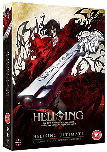 【中古】HELLSING OVA コンプリート DVD-BOX (全10話 490分) ヘルシング 平野耕太 アニメ DVD Import PAL 再生環境をご確認ください