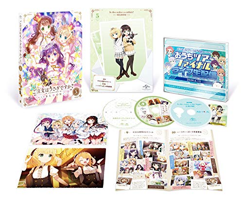 ご来店ありがとうございます。昭和・平成のCD、DVD、家電、音響機器など希少な商品も多数そろえています。レコード、楽器の取り扱いはございません。掲載していない商品もお探しいたします。映像商品にはタイトル最後に[DVD]、[Blu-ray]と表記しています。表記ないものはCDとなります。お気軽にメールにてお問い合わせください。ご注文はうさぎですか? BLOOM 第5巻(初回限定生産)(おうちでDJ Nightライブ映像ディスク) [Blu-ray]【メーカー名】Happinet【メーカー型番】【ブランド名】NBCユニバーサル・エンターテイメントジャパン(LAQ)【商品説明】ご注文はうさぎですか? BLOOM 第5巻(初回限定生産)(おうちでDJ Nightライブ映像ディスク) [Blu-ray]・中古品（ユーズド品）について商品画像はイメージです。中古という特性上、使用に影響ない程度の使用感・経年劣化（傷、汚れなど）がある場合がございます。商品のコンディション、付属品の有無については入荷の度異なります。また、中古品の特性上、ギフトには適しておりません。商品名に『初回』、『限定』、『〇〇付き』等の記載がございましても、特典・付属品・保証等は原則付属しておりません。付属品や消耗品に保証はございません。当店では初期不良に限り、商品到着から7日間は返品を受付けております。注文後の購入者様都合によるキャンセル・返品はお受けしていません。他モールでも併売している商品の為、完売の際は在庫確保できない場合がございます。ご注文からお届けまで1、ご注文⇒ご注文は24時間受け付けております。2、注文確認⇒ご注文後、当店から注文確認メールを送信します。3、在庫確認⇒新品、新古品：3-5日程度でお届け。※中古品は受注後に、再検品、メンテナンス等により、お届けまで3日-10日営業日程度とお考え下さい。米海外倉庫から取り寄せの商品については発送の場合は3週間程度かかる場合がございます。　※離島、北海道、九州、沖縄は遅れる場合がございます。予めご了承下さい。※配送業者、発送方法は選択できません。お電話でのお問合せは少人数で運営の為受け付けておりませんので、メールにてお問合せお願い致します。お客様都合によるご注文後のキャンセル・返品はお受けしておりませんのでご了承下さい。ご来店ありがとうございます。昭和・平成のCD、DVD、家電、音響機器など希少な商品も多数そろえています。レコード、楽器の取り扱いはございません。掲載していない商品もお探しいたします。映像商品にはタイトル最後に[DVD]、[Blu-ray]と表記しています。表記ないものはCDとなります。お気軽にメールにてお問い合わせください。