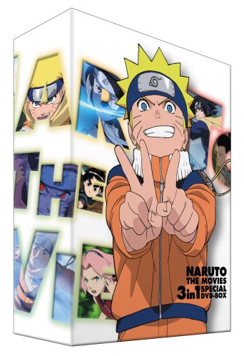 【中古】NARUTO THE MOVIES 3in1 SPECIAL DVD-BOX