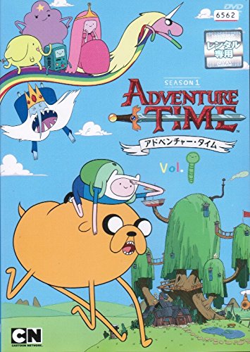 【中古】アドベンチャー タイム シーズン1 レンタル落ち （全3巻セット） マーケットプレイス DVDセット