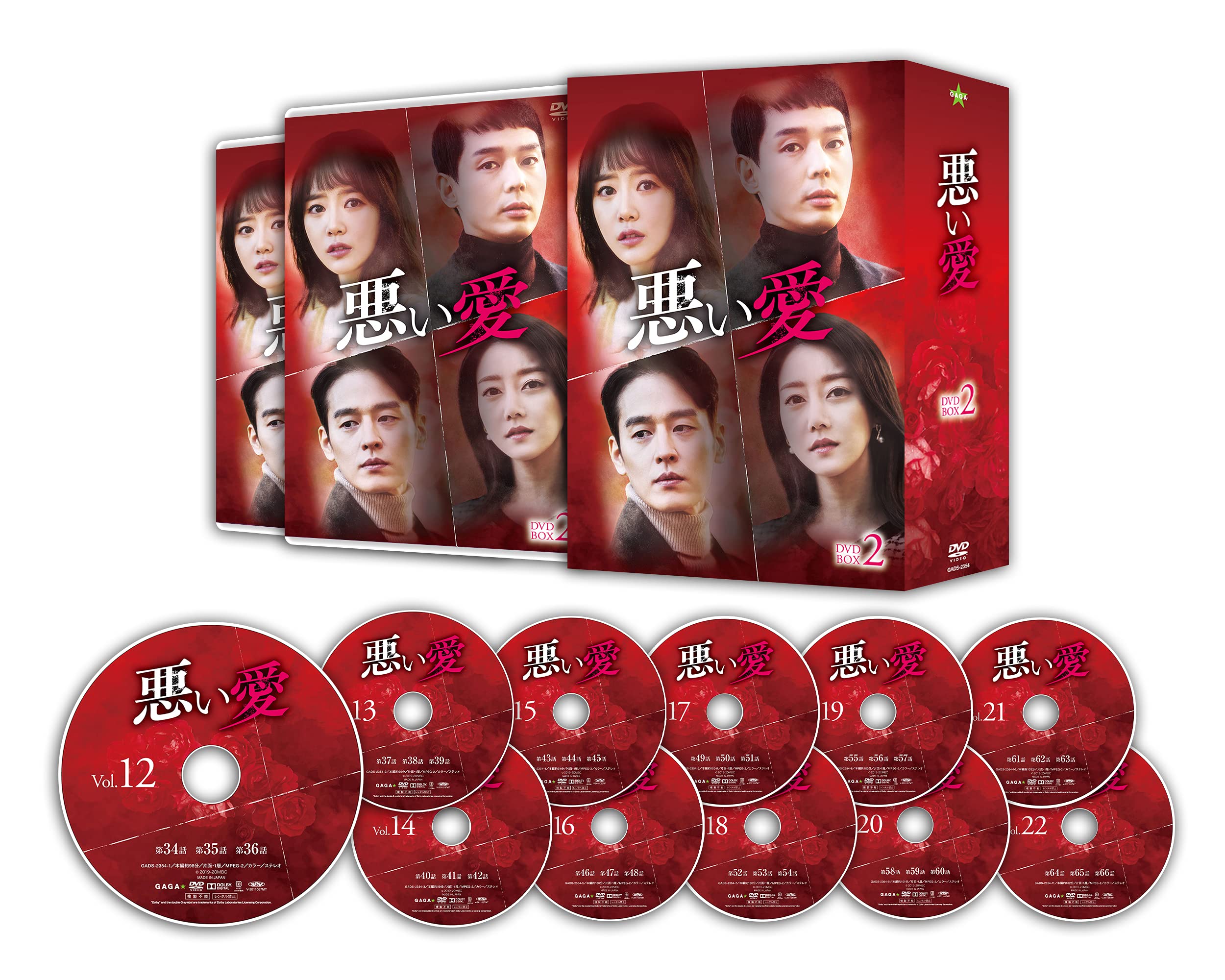 【中古】悪い愛　DVD-BOX2