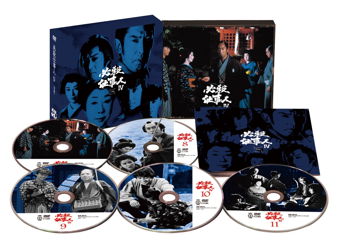 ご来店ありがとうございます。昭和・平成のCD、DVD、家電、音響機器など希少な商品も多数そろえています。レコード、楽器の取り扱いはございません。掲載していない商品もお探しいたします。映像商品にはタイトル最後に[DVD]、[Blu-ray]と表記しています。表記ないものはCDとなります。お気軽にメールにてお問い合わせください。必殺仕事人IV 下巻 [DVD]【メーカー名】キングレコード【メーカー型番】【ブランド名】King Records【商品説明】必殺仕事人IV 下巻 [DVD]・中古品（ユーズド品）について商品画像はイメージです。中古という特性上、使用に影響ない程度の使用感・経年劣化（傷、汚れなど）がある場合がございます。商品のコンディション、付属品の有無については入荷の度異なります。また、中古品の特性上、ギフトには適しておりません。商品名に『初回』、『限定』、『〇〇付き』等の記載がございましても、特典・付属品・保証等は原則付属しておりません。付属品や消耗品に保証はございません。当店では初期不良に限り、商品到着から7日間は返品を受付けております。注文後の購入者様都合によるキャンセル・返品はお受けしていません。他モールでも併売している商品の為、完売の際は在庫確保できない場合がございます。ご注文からお届けまで1、ご注文⇒ご注文は24時間受け付けております。2、注文確認⇒ご注文後、当店から注文確認メールを送信します。3、在庫確認⇒新品、新古品：3-5日程度でお届け。※中古品は受注後に、再検品、メンテナンス等により、お届けまで3日-10日営業日程度とお考え下さい。米海外倉庫から取り寄せの商品については発送の場合は3週間程度かかる場合がございます。　※離島、北海道、九州、沖縄は遅れる場合がございます。予めご了承下さい。※配送業者、発送方法は選択できません。お電話でのお問合せは少人数で運営の為受け付けておりませんので、メールにてお問合せお願い致します。お客様都合によるご注文後のキャンセル・返品はお受けしておりませんのでご了承下さい。ご来店ありがとうございます。昭和・平成のCD、DVD、家電、音響機器など希少な商品も多数そろえています。レコード、楽器の取り扱いはございません。掲載していない商品もお探しいたします。映像商品にはタイトル最後に[DVD]、[Blu-ray]と表記しています。表記ないものはCDとなります。お気軽にメールにてお問い合わせください。
