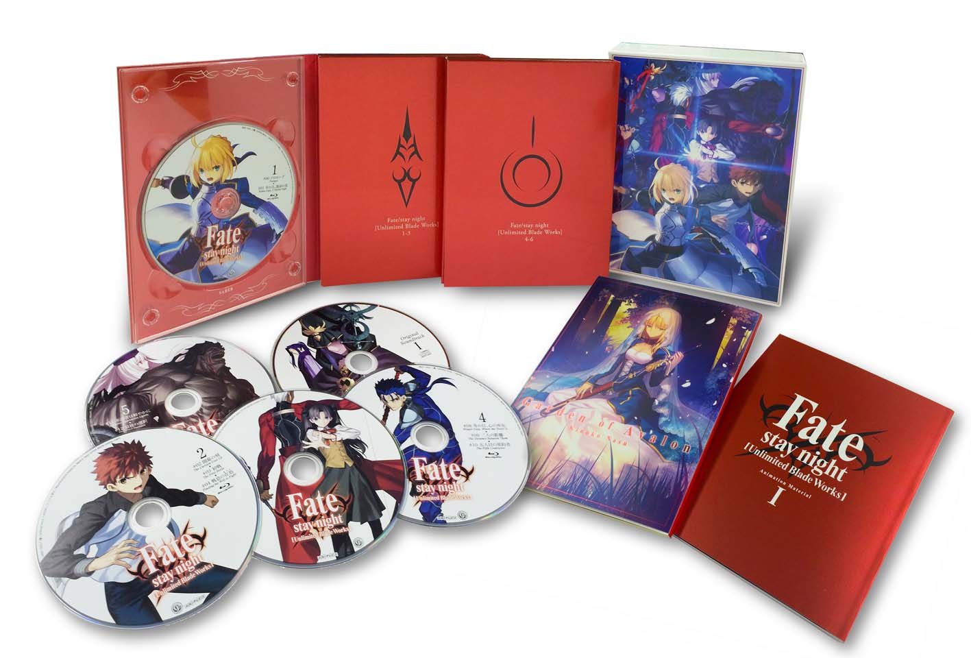����šۡ�.co.jp�����Fate/stay night [Unlimited Blade Works] Blu-ray Disc Box I(�᡼�������ͽ����ŵ:������������������饹��A3���ڥ��ȥ꡼��)(������