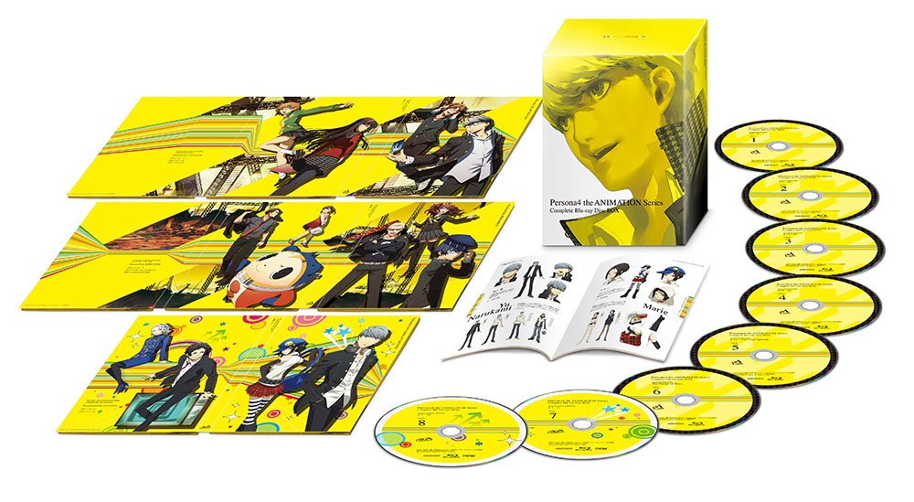 【中古】Persona4 the ANIMATION Series Complete Blu-ray Disc BOX(完全生産限定版)
