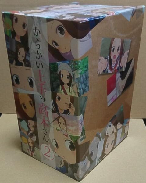 [De segunda mano] Sr. Takagi, que es bueno para las burlas, 2 Blu-ray de edición limitada de producción por primera vez, conjunto de 6 volúmenes, conjunto de volumen completo, Tora no Ana, caja de almacenamiento de volumen completo, Soichiro Yamamoto