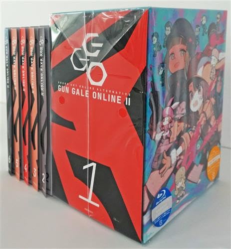 [중고](전권 수납 BOX, 시우자와 에이 하나 새겨 소설 첨부) 소드 아트·온라인 얼터너티브 간게일·온라인 2 전권 세트(완전 생산 한정판)[Blu-ray]