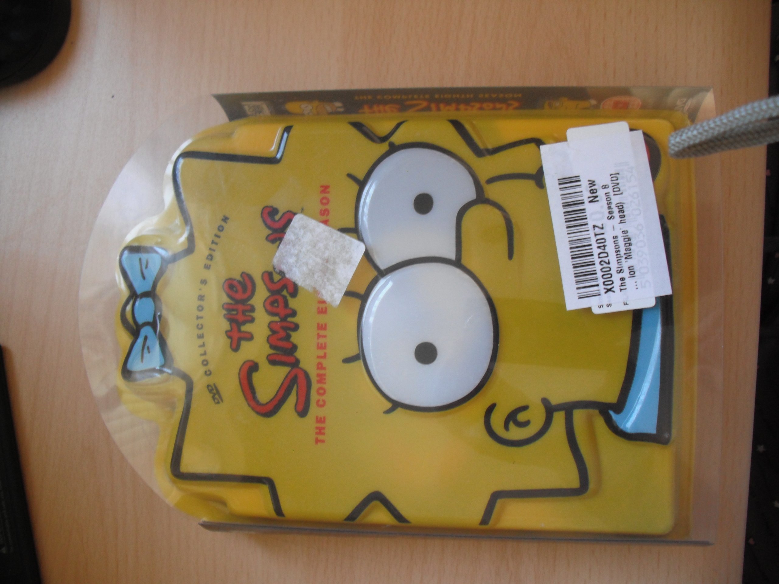 The Simpsons: The Complete 8th Season DVD (Maggies Head)(リージョン2 PAL)(輸入版)