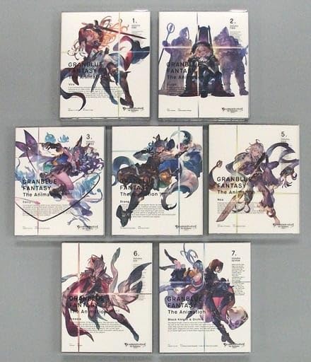 【中古】GRANBLUE FANTASY The Animation Season2 全7巻セット 完全生産限定［第2期］ [Blu-ray]［ブルーレイ］