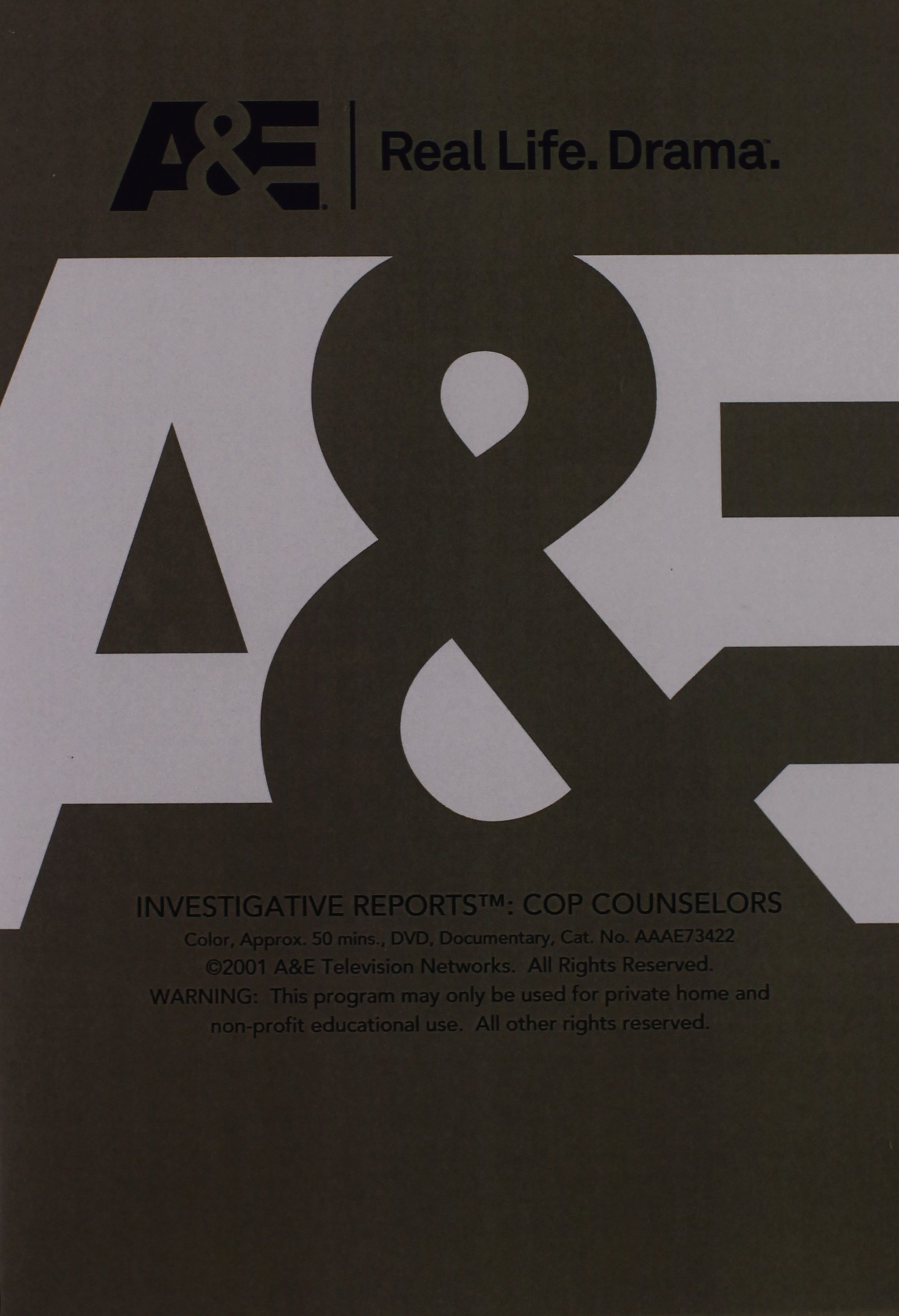 ����š�Investigative Reports: Cop Counselors [DVD]