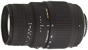 【中古】SIGMA 望遠ズームレンズ 70-300mm F4-5.6 DG MACRO ニコン用 フルサイズ対応 509552