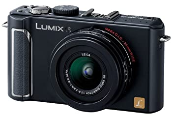 【中古】パナソニック デジタルカメラ LUMIX (ルミックス) LX3 ブラック DMC-LX3-K