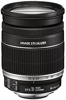 【中古】Canon 望遠ズームレンズ EF-S18-200mm F3.5-5.6 IS APS-C対応