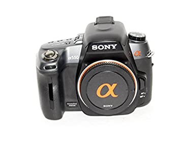 【中古】ソニー SONY デジタル一眼レフα550(ボディ単体)ブラック DSLRA550