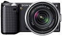 【中古】ソニー SONY デジタル一眼α NEX-5 ズームレンズキット ブラック NEX-5K/B