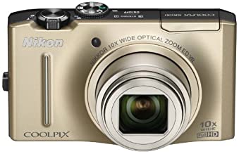 【中古】Nikon デジタルカメラ COOLPIX S8100 プレシャスゴールド S8100GL 1210万画素 光学10倍ズーム 広角30mm 3.0型液晶 裏面照射型CMOS