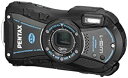 【中古】PENTAX 防水デジタルカメラOptio WG-1 ブラック 約1400万画素 広角28m ...