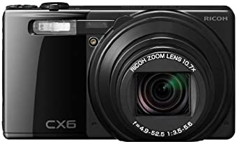 【中古】RICOH デジタルカメラ CX6ブラック CX6-BK