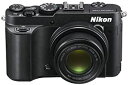 【中古】Nikon デジタルカメラ COOLPIX P7700 大口径レンズ バリアングル液晶 ブラック P7700BK