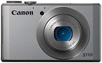 【中古】Canon デジタルカメラ PowerShot S110 約1210万画素 F2.0 光学5倍ズーム シルバー PSS110(SL)