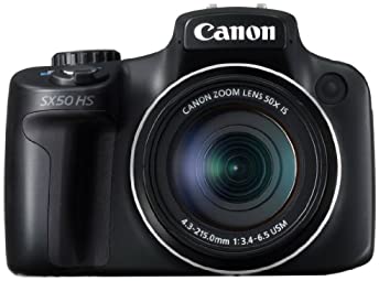 【中古】Canon デジタルカメラ PowerShot SX50HS 約1210万画素 光学50倍ズーム ブラック PSSX50HS