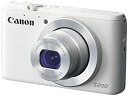 【中古】Canon デジタルカメラ PowerShot S200(ホワイト) F値2.0 広角24mm 光学5倍ズーム PSS200(WH)(2)