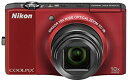【中古】Nikon デジタルカメラ COOLPIX (クールピクス) S8000 フラッシュレッド S8000RD