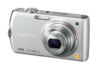【中古】パナソニック デジタルカメラ LUMIX FX70 プレシャスシルバー DMC-FX70-S