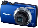 【中古】Canon デジタルカメラ PSA3300ISブルー PSA3300IS(BL) 1600万画素 光学5倍ズーム 3.0型液晶