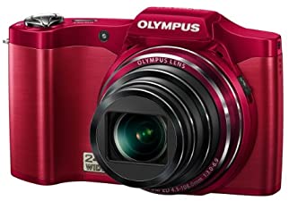 【中古】OLYMPUS デジタルカメラ SZ-14 1400万画素 光学24倍ズーム 3Dフォト機能 レッド SZ-14 RED