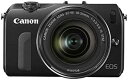 【中古】Canon ミラーレス一眼カメラ EOS M レンズキット EF-M18-55mm F3.5-5.6 IS STM付属 ブラック EOSMBK-18-5