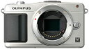 【中古】OLYMPUS ミラーレス一眼 PEN mini E-PM2 ボディ シルバー E-PM2 BODY SLV
