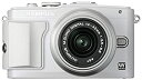 【中古】OLYMPUS ミラーレス一眼 PEN Lite E-PL6 レンズキット ホワイト E-PL6 LKIT WHT