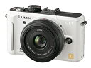 【中古】パナソニック デジタル一眼カメラ GF1 レンズキット(20mm/F1.7パンケーキレンズ付属) シェルホワイト DMC-GF1C-W