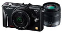 【中古】パナソニック デジタル一眼カメラ GF2 ダブルレンズキット(14mm/F2.5パンケーキレンズ、14-42mm/F3.5-5.6標準ズームレンズ付属)...