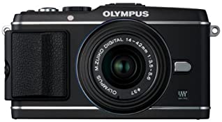 【中古】OLYMPUS ミラーレス一眼 PEN E-P3 レンズキット ブラック E-P3 LKIT BLK【メーカー名】オリンパス【メーカー型番】E-P3【ブランド名】オリンパス商品画像はイメージです。中古という特性上、使用に影響ない程度の使用感・経年劣化（傷、汚れなど）がある場合がございます。また、中古品の特性上、ギフトには適しておりません。商品名に『初回』、『限定』、『〇〇付き』等の記載がございましても、特典・付属品・保証等は原則付属しておりません。当店では初期不良に限り、商品到着から7日間はを受付けております。(注文後の購入者様都合によるキャンセル・はお受けしていません。)他モールでも併売している商品の為、完売の際は在庫確保できない場合がございます。ご注文からお届けまで1、ご注文⇒ご注文は24時間受け付けております。2、注文確認⇒ご注文後、当店から注文確認メールを送信します。3、在庫確認⇒新品在庫：3-5日程度でお届け。　　※中古品は受注後に、再メンテナンス、梱包しますので　お届けまで3日-10日営業日程度とお考え下さい。　米海外から発送の場合は3週間程度かかる場合がございます。　※離島、北海道、九州、沖縄は遅れる場合がございます。予めご了承下さい。※配送業者、発送方法は選択できません。お電話でのお問合せは少人数で運営の為受け付けておりませんので、メールにてお問合せお願い致します。お客様都合によるご注文後のキャンセル・はお受けしておりませんのでご了承下さい。ご来店ありがとうございます。昭和・平成のCD、DVD、家電、音響機器など希少な商品も多数そろえています。レコード、楽器の取り扱いはございません。掲載していない商品もお探しいたします。映像商品にはタイトル最後に[DVD]、[Blu-ray]と表記しています。表記ないものはCDとなります。お気軽にメールにてお問い合わせください。