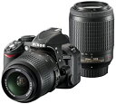 【中古】Nikon デジタル一眼レフカメラ D3100 200mmダブルズームキットD3100WZ200