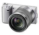 【中古】ソニー SONY ミラーレス一眼カメラ α NEX-5N ダブルズームレンズキット シルバー NEX-5NY/S
