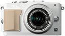 【中古】OLYMPUS ミラーレス一眼 PEN Lite E-PL5 レンズキット ホワイト E-PL5 LKIT WHT
